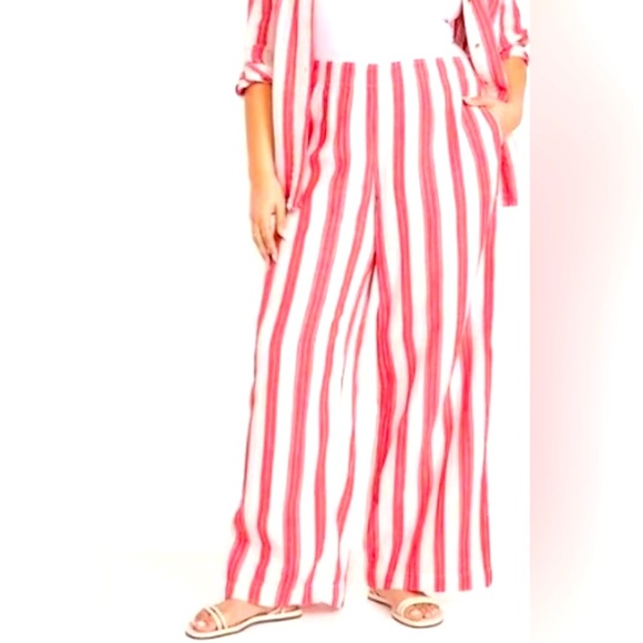 Old Navy High-Waisted Crinkle Gauze Super Wide-Leg Pants - Picture 1 of 3